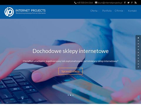 Internet Projects - pozycjonowanie stron www
