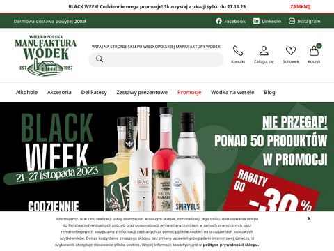 Sklep-manufakturawodek.pl - alkohole kraftowe
