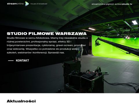 Studio.streamonline.pl - studio filmowe Warszawa