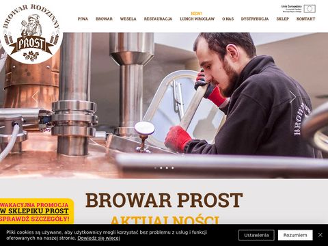 Browarprost.pl - restauracja piwo imprezy