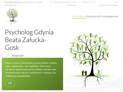 Pomocwlabiryncie.pl - psycholog w Gdyni