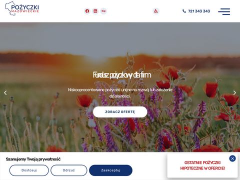 Pozyczkimazowieckie.pl - dla przedsiębiorców