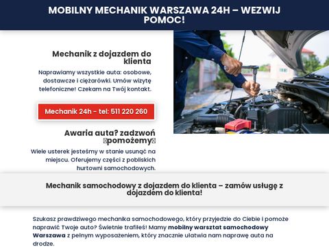 Mobilnymechanik.waw.pl drobne naprawy