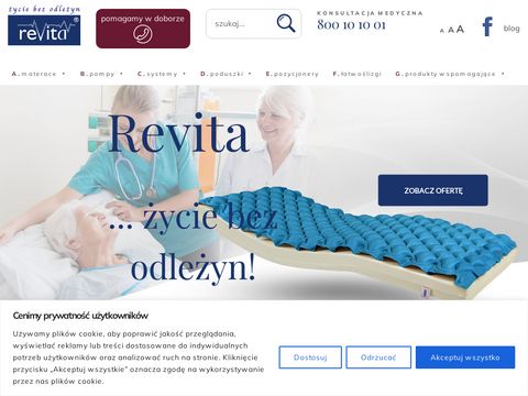 Revita.pl - prewencja odleżyn