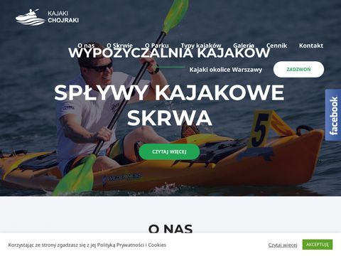 Kajaki-skrwa.pl - spływy kajakowe rzeką Skrwa