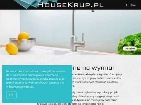 HouseKrup - szkło z grafiką