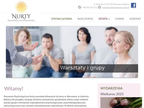Pracownia-nurty.pl - psychoterapia Warszawa