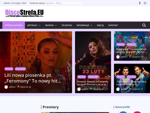 DiscoStrefa.eu - portal tylko o muzyce Disco Polo