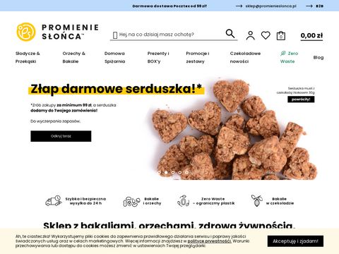 Promienieslonca.pl - suszone owoce sklep