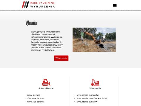 Roboty-ziemne-wyburzenia.pl usługi budowlane