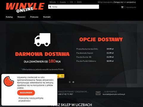 Winyle-online.pl sklep z muzyką na winylach