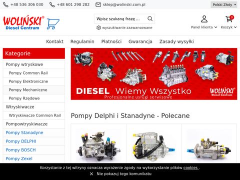 Sklep.wolinski.com.pl - pompa wtryskowa Delphi