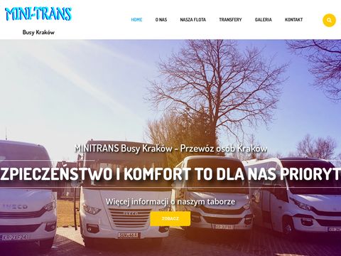 Minitrans.com.pl przewóz osób Kraków