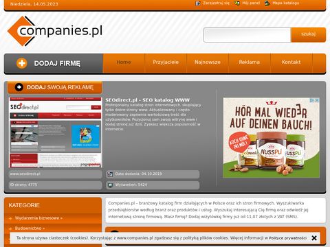 Companies.pl - katalog stron firmowych
