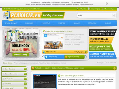 Plakacik.eu - baza stron polskiego internetu