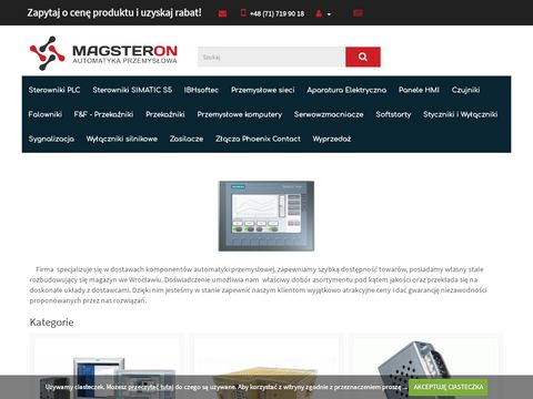 Magsteron - automatyka przemysłowa