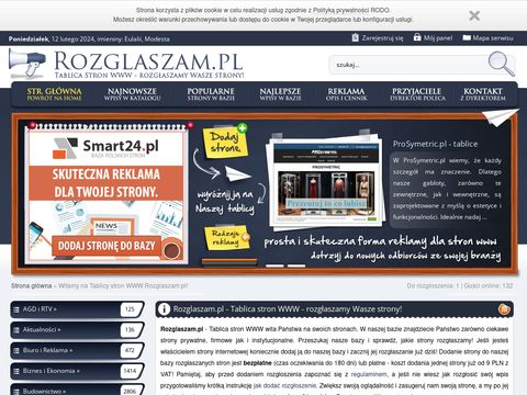 Rozglaszam.pl - reklama strony www