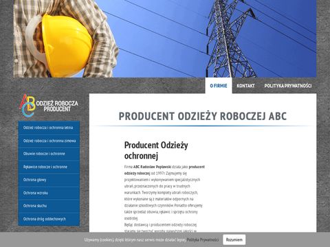 Abcrobocze.pl - producent obuwia ochronnego