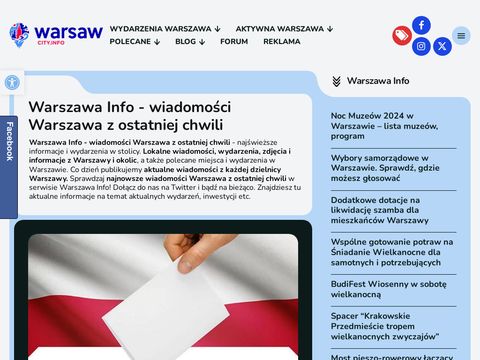 Warsawcity.info - wydarzenia Warszawa