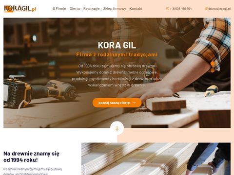 Koragil.pl - sklep z drewnem wyroby z drewna