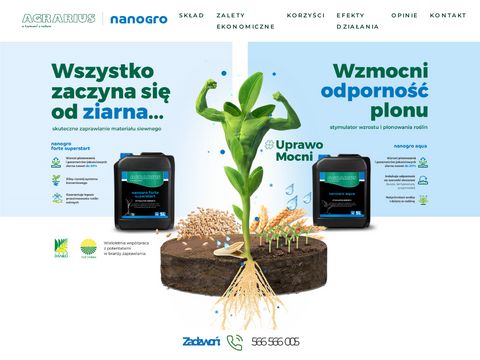 Nanogro.eu stymulator wzrostu roślin
