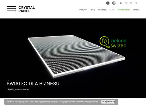 Crystal-panel.com cięcie laserem Poznań
