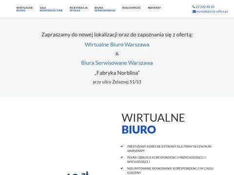City-office.pl - biuro wirtualne Warszawa