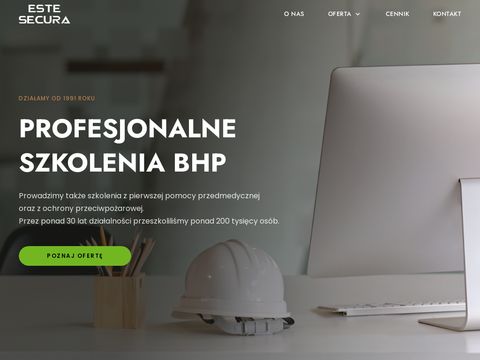 Este-Secura.pl kursy i szkolenia BHP