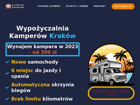 Kamperykrakow.pl - wypożyczalnia kamperów