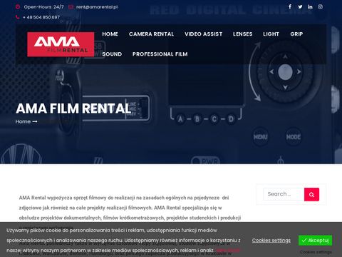 AMA Rental - wynajem sprzętu filmowego