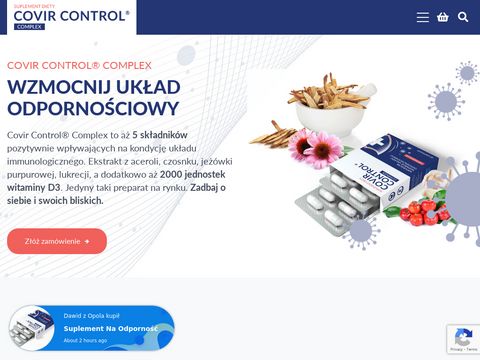 Covircontrol.pl - tabletki na odporność
