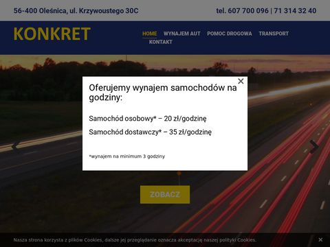 Motokonkret.pl - wypożyczalnia lawet
