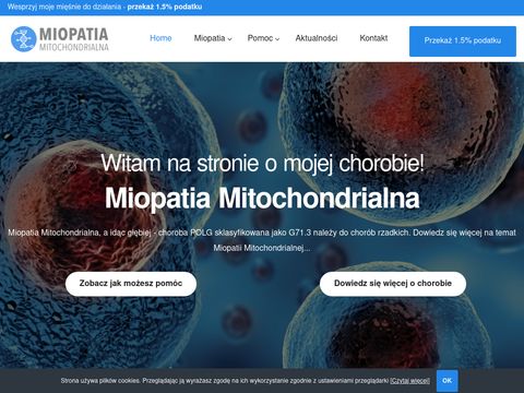 Miopatia.pl - przekaż 1% podatku