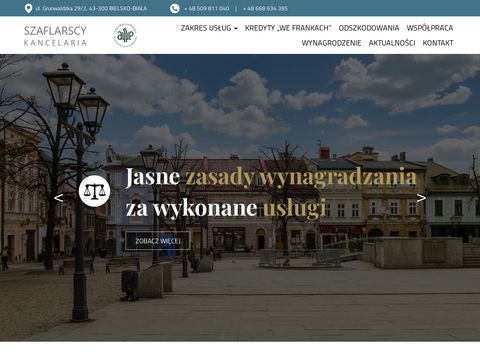 Kancelariaszaflarscy.pl prawna Bielsko