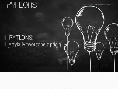 Zrzzk.pl - Pytlons artykuły tworzone z pasją