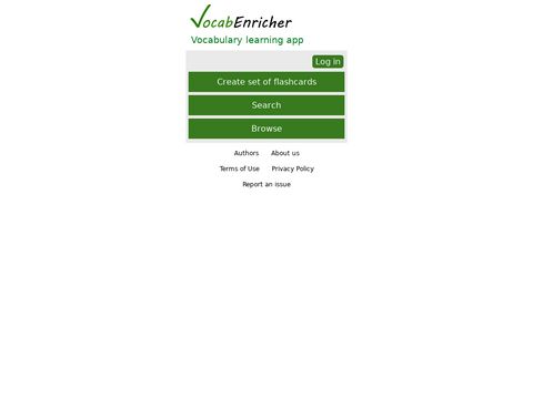 Vocabenricher.com - aplikacja do nauki słówek