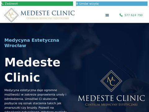 Medeste Clinic medycyna estetyczna Wrocław
