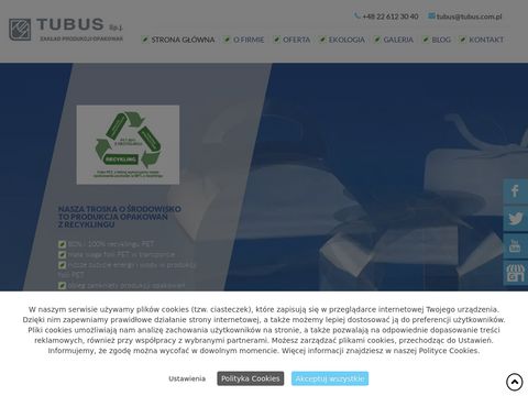 Tubus.com.pl - pudełka na prezenty Warszawa