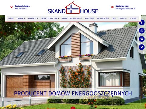 Skandhouse.pl - budowa domów szkieletowych