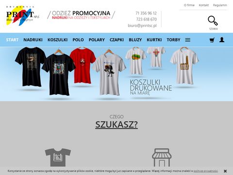 Printsc.pl - odzież reklamowa, promocyjna, robocza